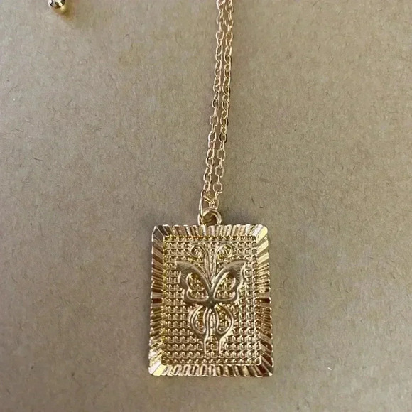 🆕Retro Woven Beaded Square Metal Sequin Necklace🆕 - Picture 9 of 10